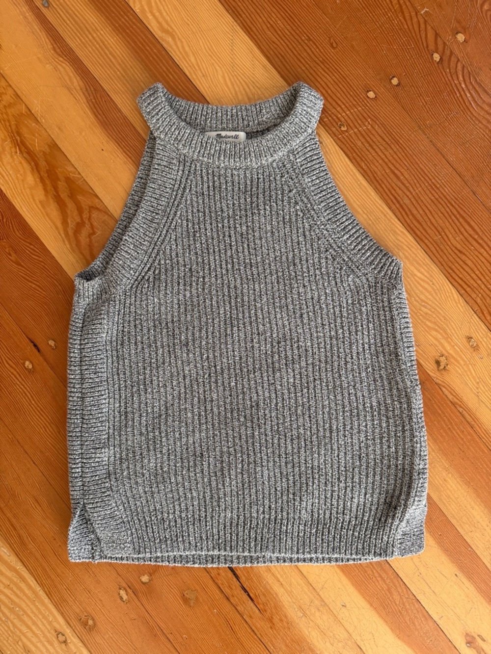 Madewell Valley Sweater Halter Tank Top XS